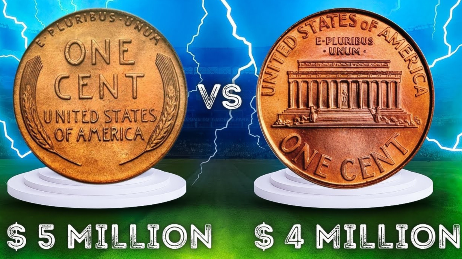 America’s Most Valuable Pennies: A $5 Million vs. $4 Million Battle