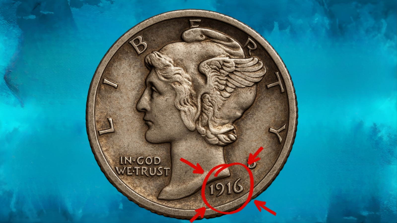 The Ultra-Rare 1916-D Mercury Dime Worth a Fortune Today