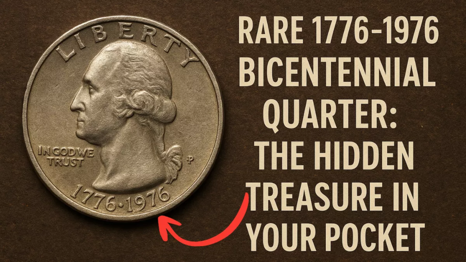 Rare 1776–1976 Bicentennial Quarter
