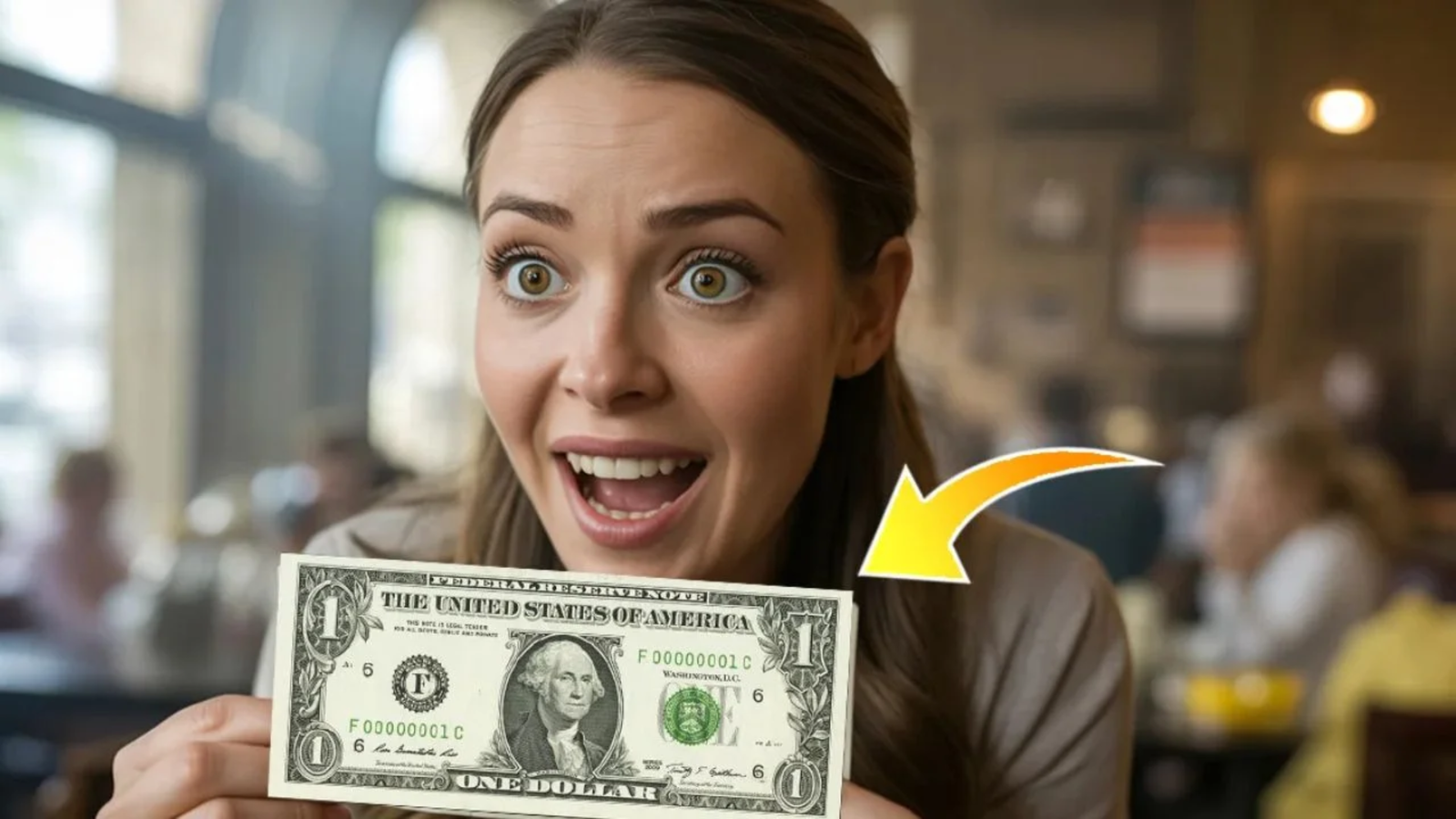 $1 Bill With This Serial Number Could Be Worth $15,000