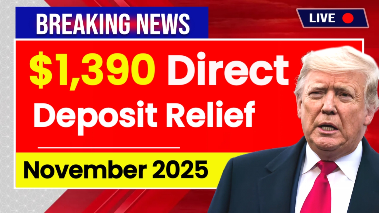 $1,390 IRS Payment Coming in November 2025